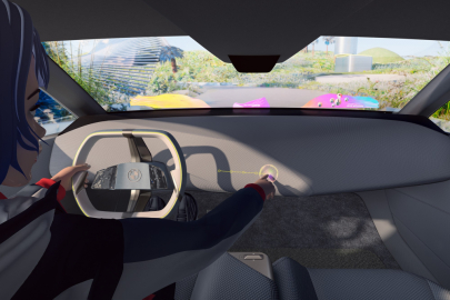 BMW i Vision Dee Mixed Reality Slider