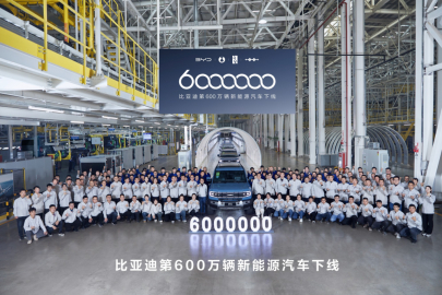 BYD 6 milionů NEV