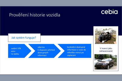 Cebia - prověření historie