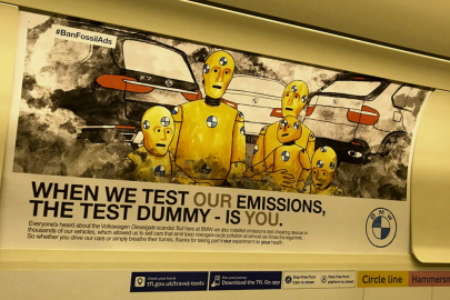Brandalism BMW