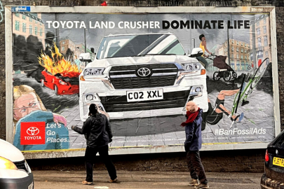 Brandalism Toyota