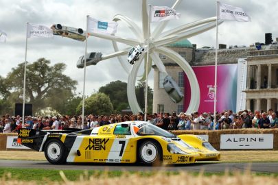 Klaus Ludwig a Porsche 962