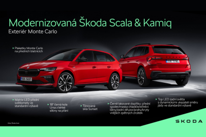Škoda Scala Monte Carlo a Kamiq Monte Carlo