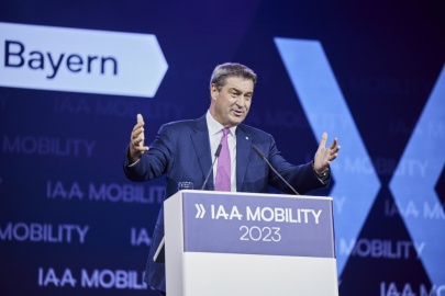 IAA Mobility 2023 - bavorský premiér Markus Söder