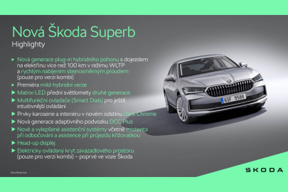 Škoda Superb highlity