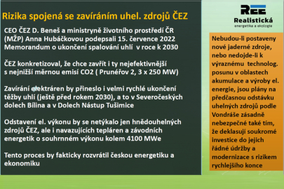 O problémech české energetiky