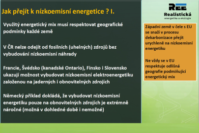 O problémech české energetiky