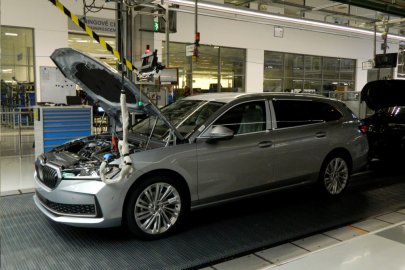 Volkswagen Bratislava - montážní linka