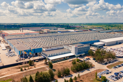 Areál výrobního závodu Allur Group v Kazachstánu