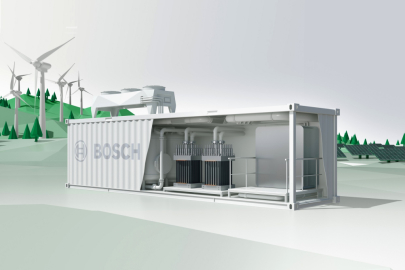 RBCB - kontejner s moduly pro zpracování vody a produkci vodíku