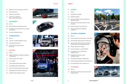 Autoservis a mobilita léto 2024