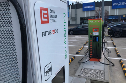 ČEZ - Futur/e/go - ultrafast 360 kW OC Mladá Boleslav