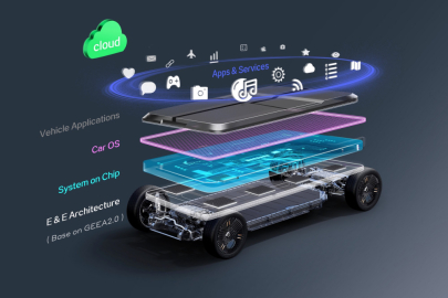 LEVC architecture SOA