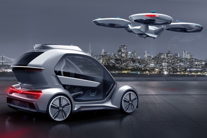 Audi Airbus dron taxi Pop up