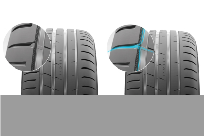Nokian Tyres Powerproof 1 Trumpet grooves