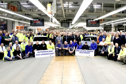 Poslední Volkswageny Passat z Emdenu