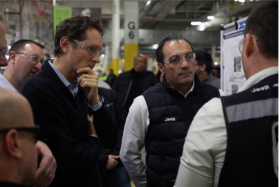 John Elkann a Antonio Filosa