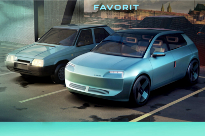 Škoda Favorit Modern Solid, design Ljudmil Slavov a David Stingl