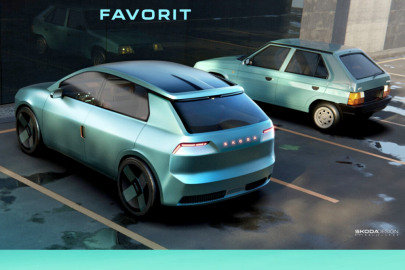 Škoda Favorit Modern Solid, design Ljudmil Slavov a David Stingl