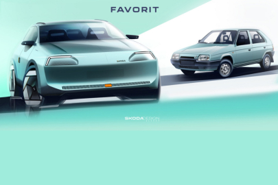 Škoda Favorit Modern Solid, design Ljudmil Slavov a David Stingl