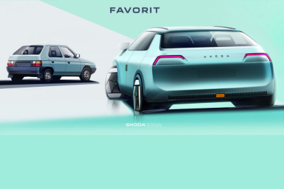 Škoda Favorit Modern Solid, design Ljudmil Slavov a David Stingl