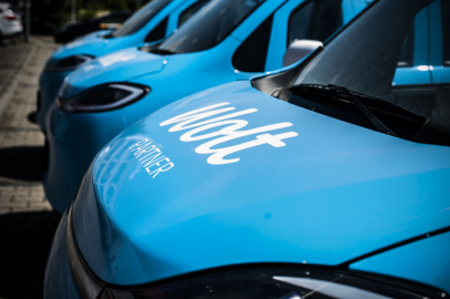 Elektromobily UNY společnosti Wolt