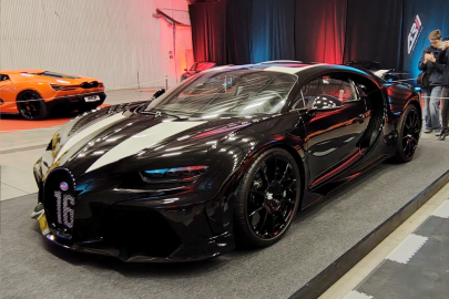 Prague Car Festival 2026 Bugatti Chiron Noire