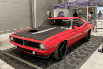 Prague Car Festival 2026 Plymouth Barracuda AAR Pro Touring 1970