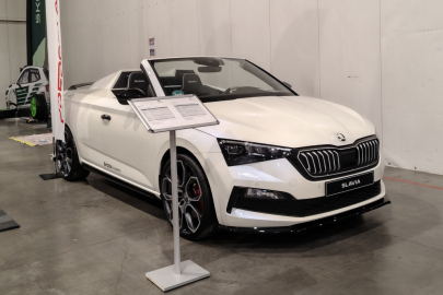 Prague Car Festival 2026 Škoda Slavia spider 2020 žákovský projekt