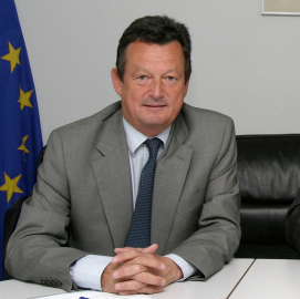 Ivan Hodáč při jednání v Evropské komisi