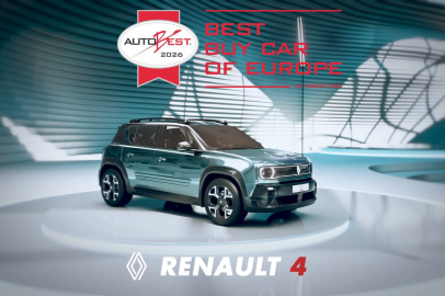 AutoBest Conquest Award „Best Buy Car of Europe 2026“ pro Renault 4 E-Tec
