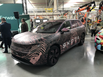 Škoda Peaq s kamufláží