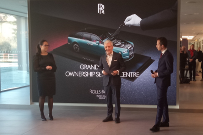 Rolls-Royce Motor Cars Prague - Karin Kadlecová, Frank Tiemann a Pavel Kalouš