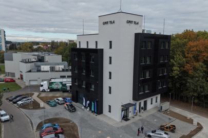 Nová budova VŠB – Technické univerzity Ostrava a přilehlý polygon