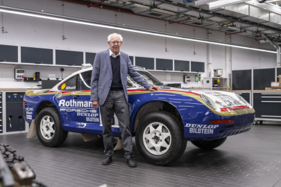 Peter Falk Porsche 959 Paris Dakar