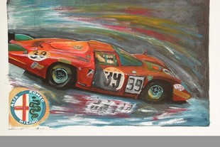Giorgio Benedetti - L`Alfa e le corse... 24 ore di Le Mans 1968 (Alfa Romeo  33)