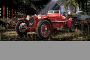 Federico B. Alliney - Dorian Red (Alfa Romeo 8C 2300)