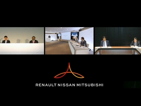 Tisková konference Aliance Renault Nissan Mitsubishi