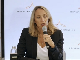 Prozatímní ředitelka značky Renault Clotilde Delbosová 