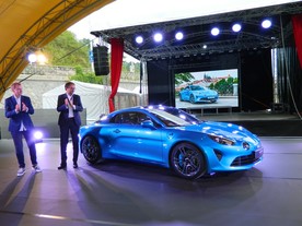 Zdeněk Grunt a Régis Fricotté s Alpine A110