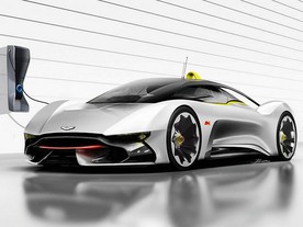 Projekt supersportu s elektrickým pohonem od AMG pro Aston Martin