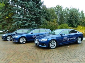 Audi A5 Sportback g-tron, Audi A4 Avant g-tron a Audi A3 Sportback g-tron 