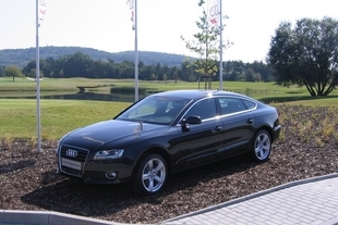 Česká premiéra Audi A5 Sportback se odehrála v Golf areálu Beroun