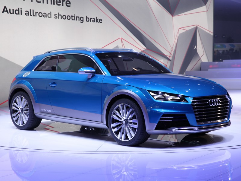 Audi allroad shooting brake: TT v podobě crossoveru