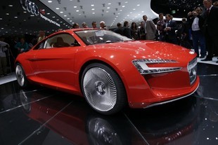 Audi e-Tron ve Frankfurtu