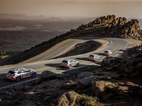 Audi e-tron na Pikes Peaku
