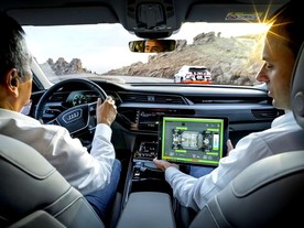 Audi e-tron na Pikes Peaku