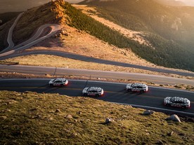 Audi e-tron na Pikes Peaku