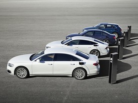 Audi A8, A7 Sportback, A6 a Q5 ve verzích Plug-in-Hybrid 