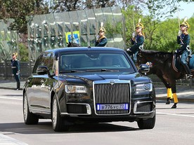 Aurus Russia Senat limuzína